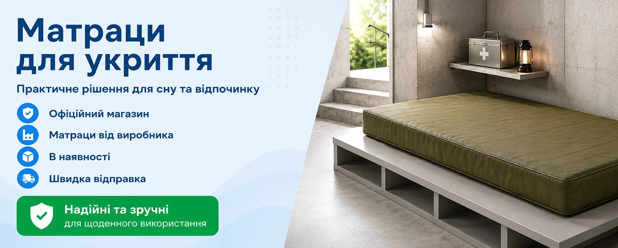 Матраци в укриття