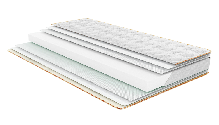 Фото Матрац Persei Organic Light (03) 130x200x5 см / середня жорсткість (уцінка) - matras-online.com.ua