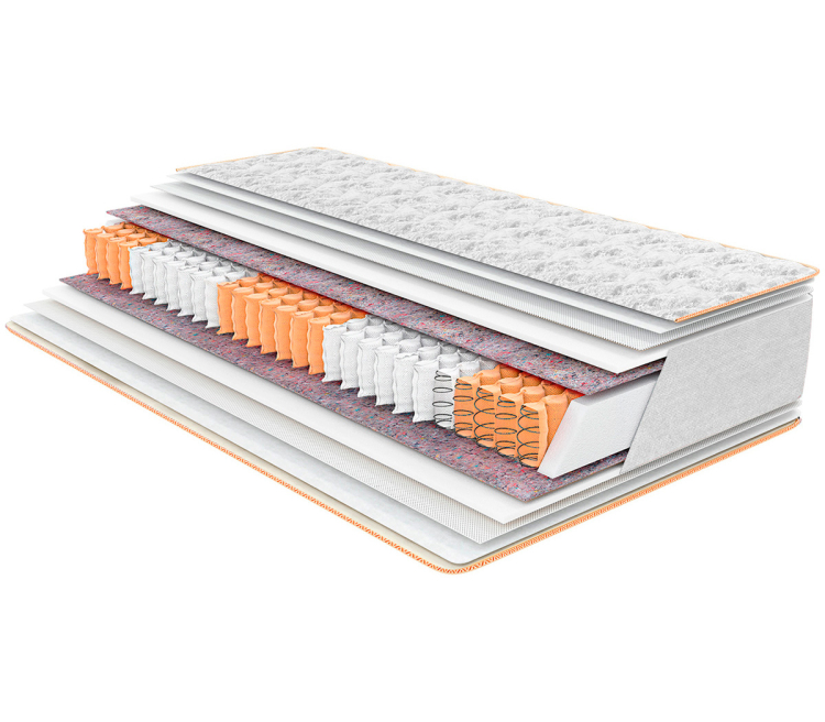 Фото Матрас Persei Organic Pocket Spring (110) 60x120x18 см / средняя жесткость (2746265) - matras-online.com.ua