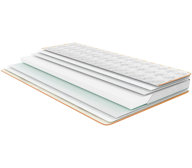 Фото Матрас Persei Organic Mini (01) 60x120x4 см / средняя жесткость (2709648) - matras-online.com.ua