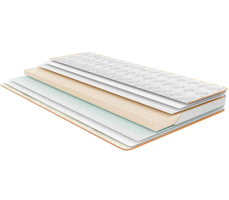 Фото Матрац Persei Organic Mini (01) 70x120x4 см / помірно-жорсткий (2713267) - matras-online.com.ua