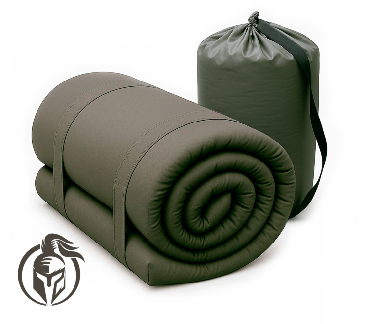 Фото Матрас солдатский Persei ECO Oliva 60x200 см (2в1 матрас и сумка) - matras-online.com.ua Фото Матрас солдатский Persei ECO Oliva 60x200 см (2в1 матрас и сумка) - matras-online.com.ua