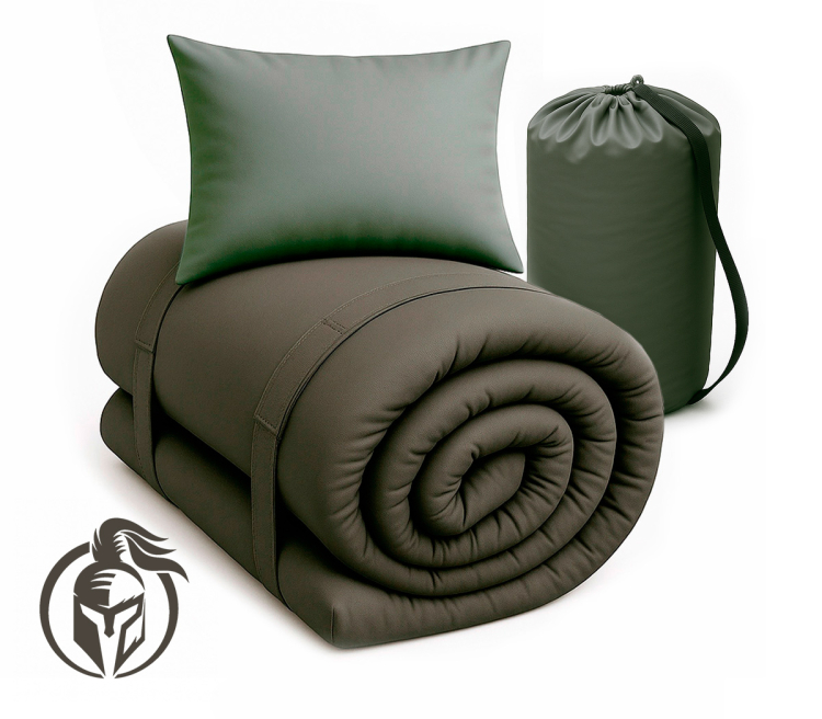 Фото Матрас солдатский Persei ECO Oliva 60x200 см (3в1 матрас, сумка и подушка) - matras-online.com.ua Фото Матрас солдатский Persei ECO Oliva 60x200 см (3в1 матрас, сумка и подушка) - matras-online.com.ua