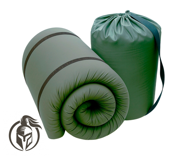 Фото Матрас военный Persei ППУ ECO с защитой от влаги 60x170 см (2в1 матрас и сумка) - matras-online.com.ua