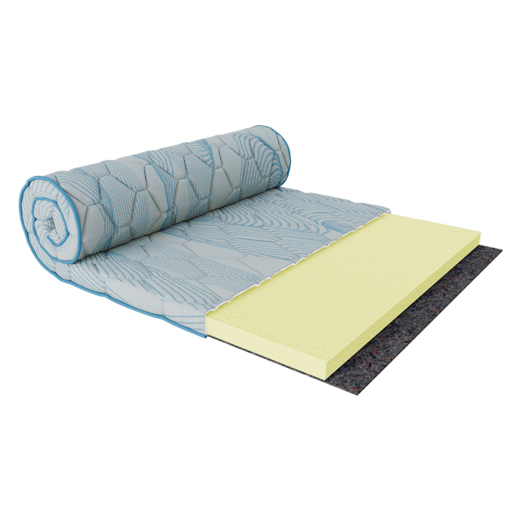 Фото Матрац City Queens / висота 4 см / 2в1 помірно-жорсткий + жорсткий (2793672) - matras-online.com.ua