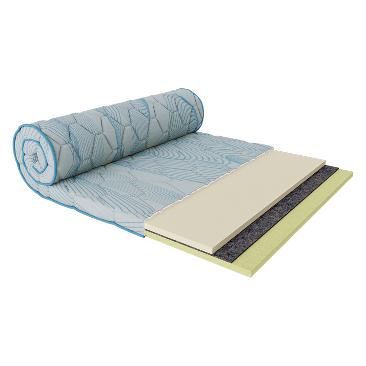 Фото Матрац City Brooklyn / висота 5 см / 2в1 помірно-жорсткий + жорсткий (2793678) - matras-online.com.ua