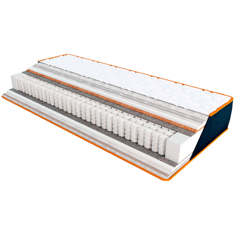Фото Матрац Denim Bermuda / висота 21 см / 2в1 помірно-жорсткий + жорсткий (2793510) - matras-online.com.ua