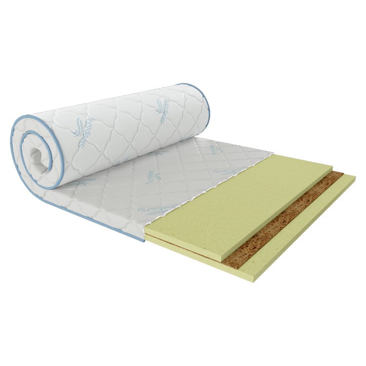 Фото Матрац Sleep&Fly Flex Kokos / висота 8 см / жорсткий (2791594) - matras-online.com.ua