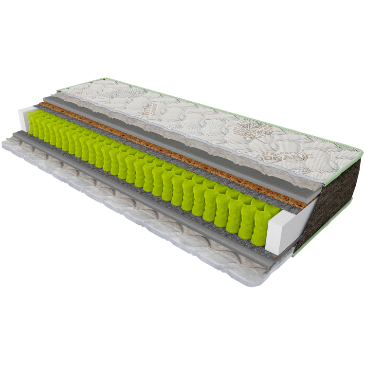 Фото Матрац Sleep&Fly Verso / висота 22 см / 2в1 помірно-жорсткий + жорсткий (2791512) - matras-online.com.ua