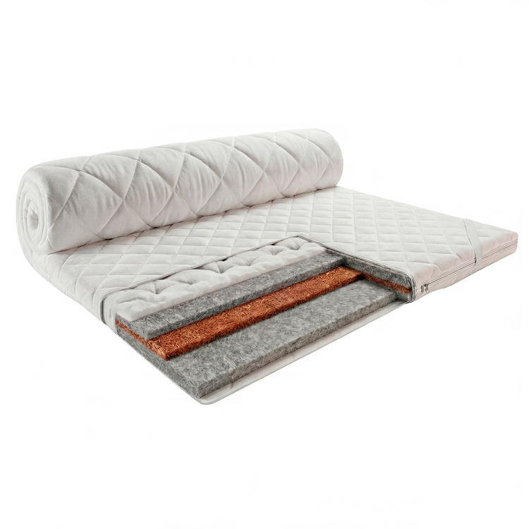 Фото Матрац Persei Roll Air UP Cocos / висота 6 см / помірно-жорсткий (2787882 ) - matras-online.com.ua Фото Матрац Persei Roll Air UP Cocos / висота 6 см / помірно-жорсткий (2787882 ) - matras-online.com.ua