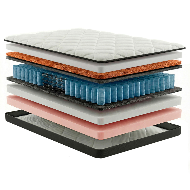 Фото Матрац Persei Relax Atlas Cocos / висота 24 см / 2в1 помірно-м'який + помірно-жорсткий (2796399) - matras-online.com.ua