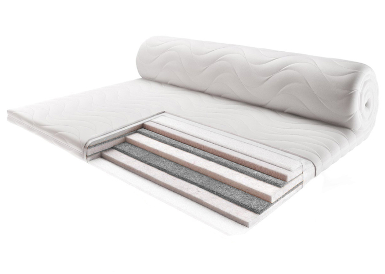 Фото Матрац-топер Persei Flex (03) Roll Air UP Plus 145x185x7 см / середня жорсткість (уцінка) - matras-online.com.ua