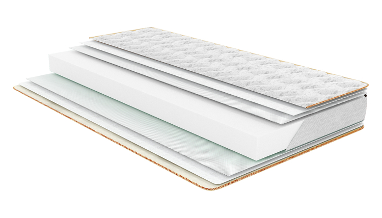 Фото Матрац Persei Organic Simple (04) 140x185x10 см / середня жорсткість (уцінка) - matras-online.com.ua