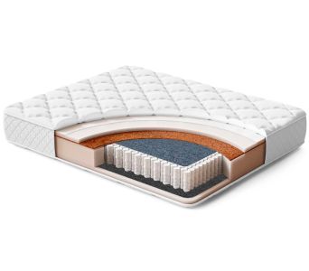 Пружинний матрац Persei Relax Rollo 2в1 Cocos / висота 19 см