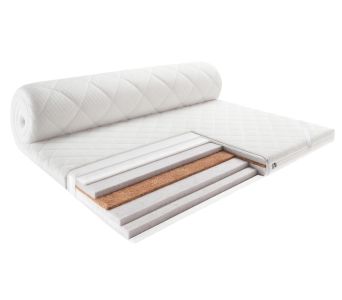 Тонкий матрас-топпер Persei Roll Air UP Plus Cocos