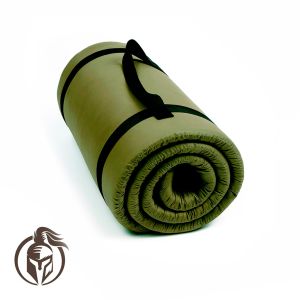 Матрац тактичний непромокаючий Persei Eco Lite Olive / висота 4 см / 2в1 середня жорсткість + помірно-жорсткий