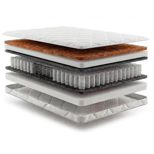 Матрац Persei Rollini Extra Cocos / висота 19 см / 2в1 середня жорсткість + помірно-жорсткий