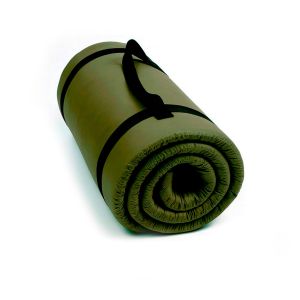 Матрац непромокаючий Persei Eco Lite Olive / висота 4 см / 2в1 середня жорсткість + помірно-жорсткий