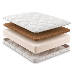 Матрац Persei Relax Medium Foam Cocos / висота 14 см / 2в1 середня жорсткість + помірно-жорсткий